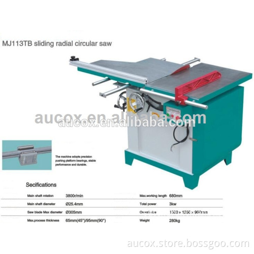 10 inch sliding table saw for wood cutting machine circular saw for wood